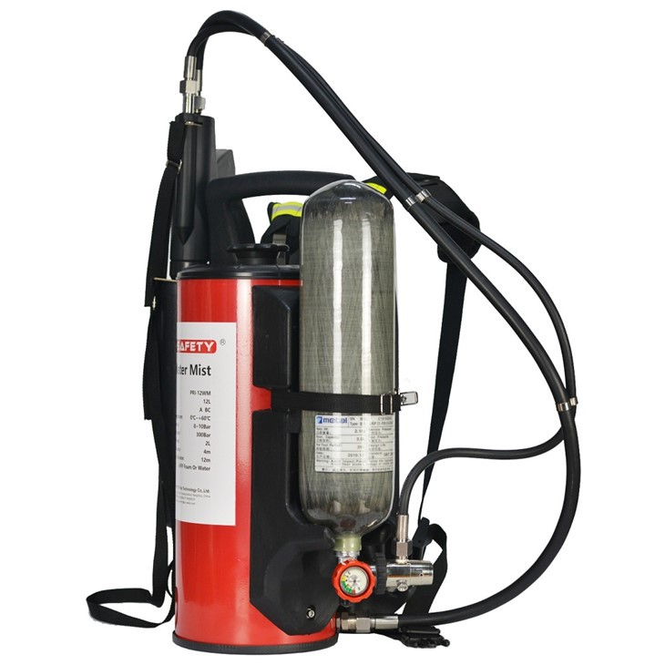Ватрогасни апарат за гашење воденом маглом типа ранца