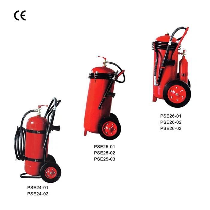 ЦЕ стандардна опрема за гашење ватрогасних постројења за сушење на сувом праху