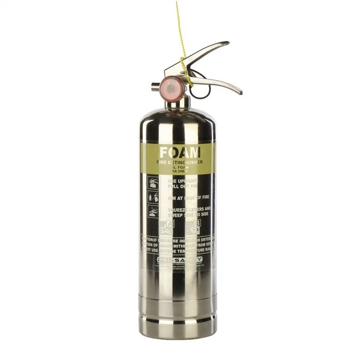 Stainelss Steel Foam Portable Fire Extinguisher SS304